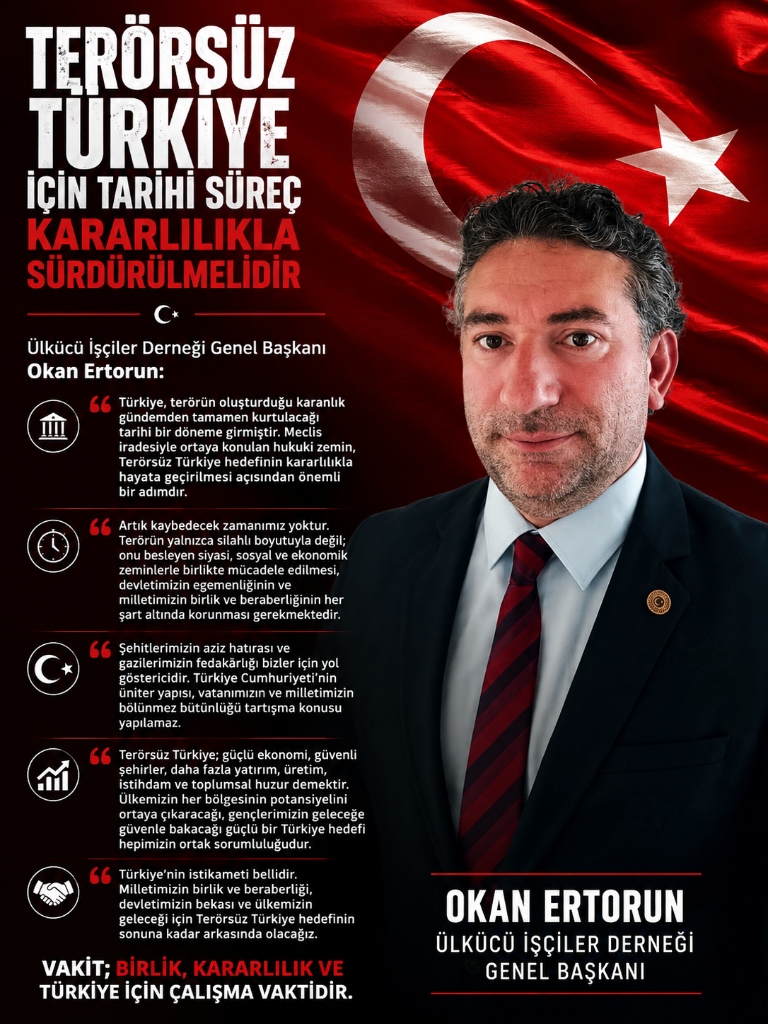Terörsüz Türkiye İçin Tarihi Süreç